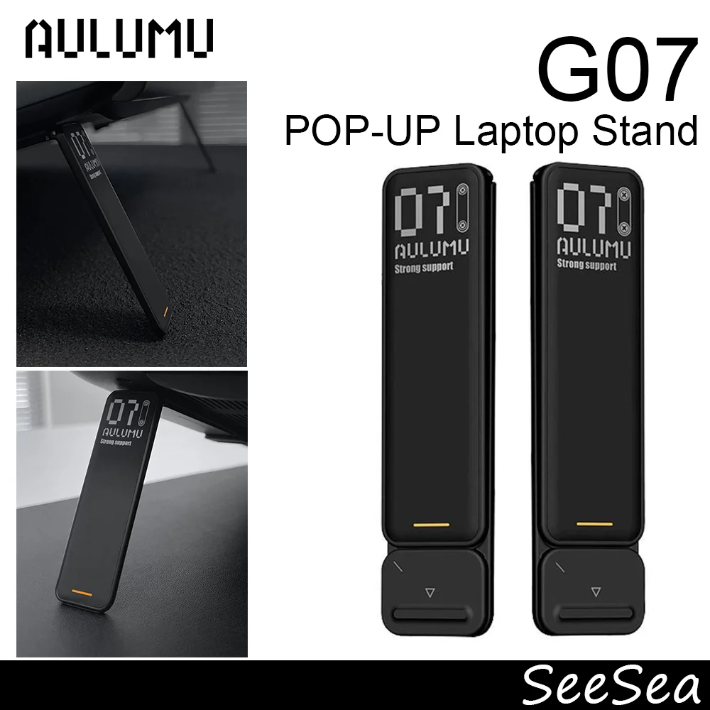 AULUMU G07 Mini Pop-up Laptop-Ständer, ultradünn, faltbar, tragbar Image