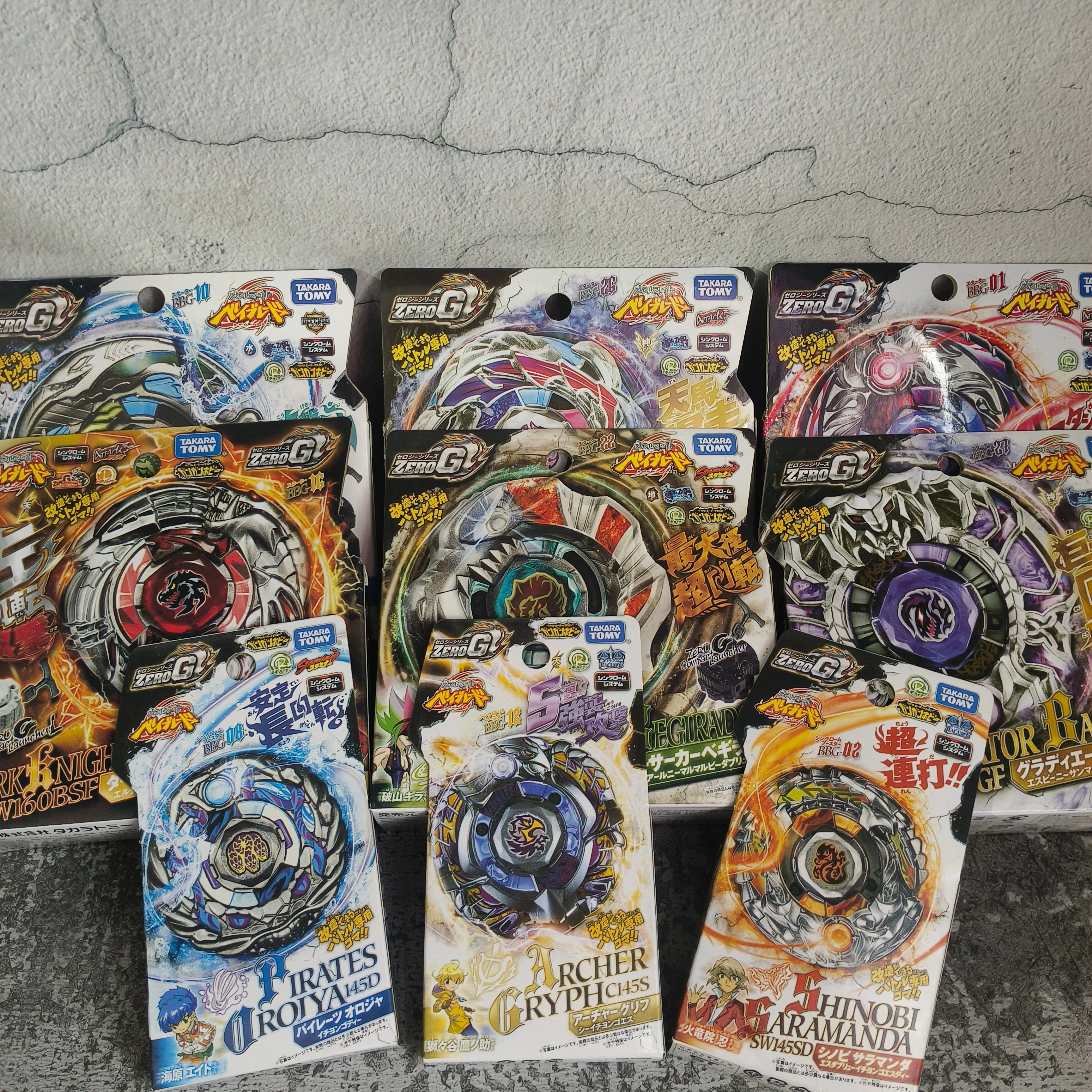 ORIGINAL TAKARA TOMY BBG22 BBG01 BBG26 BBG16 BBG10 BBG27 BBG02 BBG12 BBG08 Neu mit Originalverpackung im Set Image