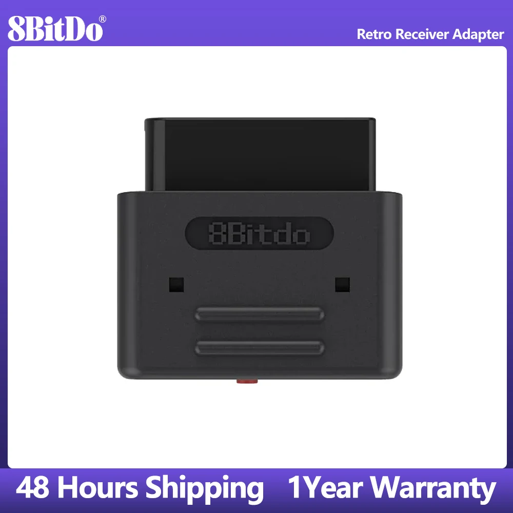 8BitDo Retro Receiver Bluetooth Adapter Dongle Für SNES SF-C Snes Version Für Original Super Nintendo Super Famicom alle modelle Image