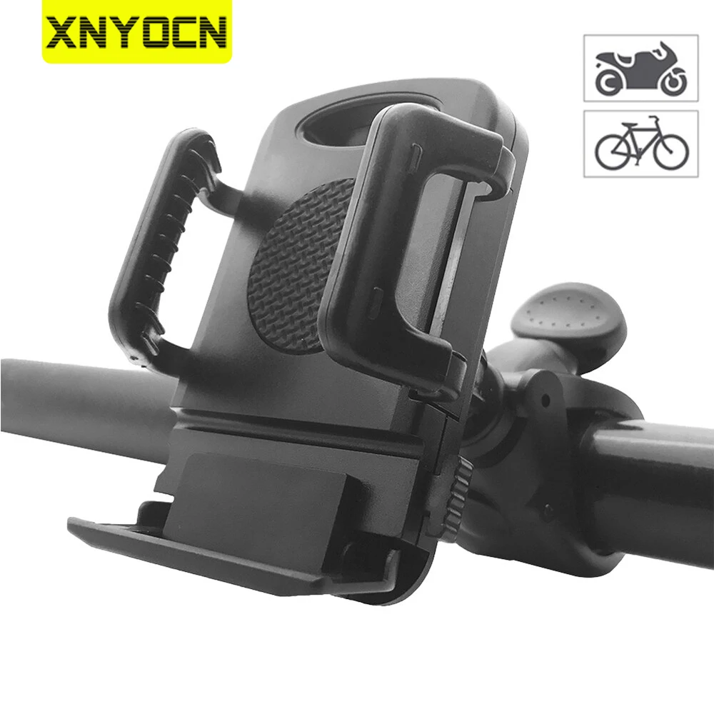 Xnyocn Fahrrad telefon halter Universal Fahrrad Motorrad halterung 360 drehbare Wiegen klemme Fahrrad halterung für Smartphone Image