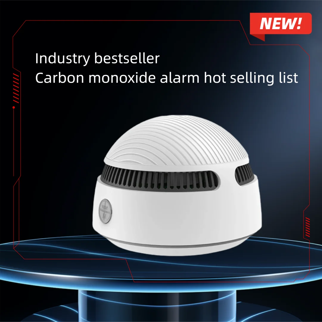 XUK Rauchmelder, Feuermelder, unabhängiger Rauchmelder, Sensor für Heimbüro usw. Sicherheit, fotoelektrischer Rauchmelder