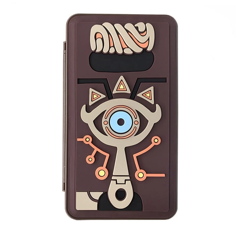 Für Sheikah Slate Style 24 IN 1 Switch Game Card Case 3D-Muster Aufbewahrungsbox für NS Switch OLED Lite Game Cartridge Protection Image