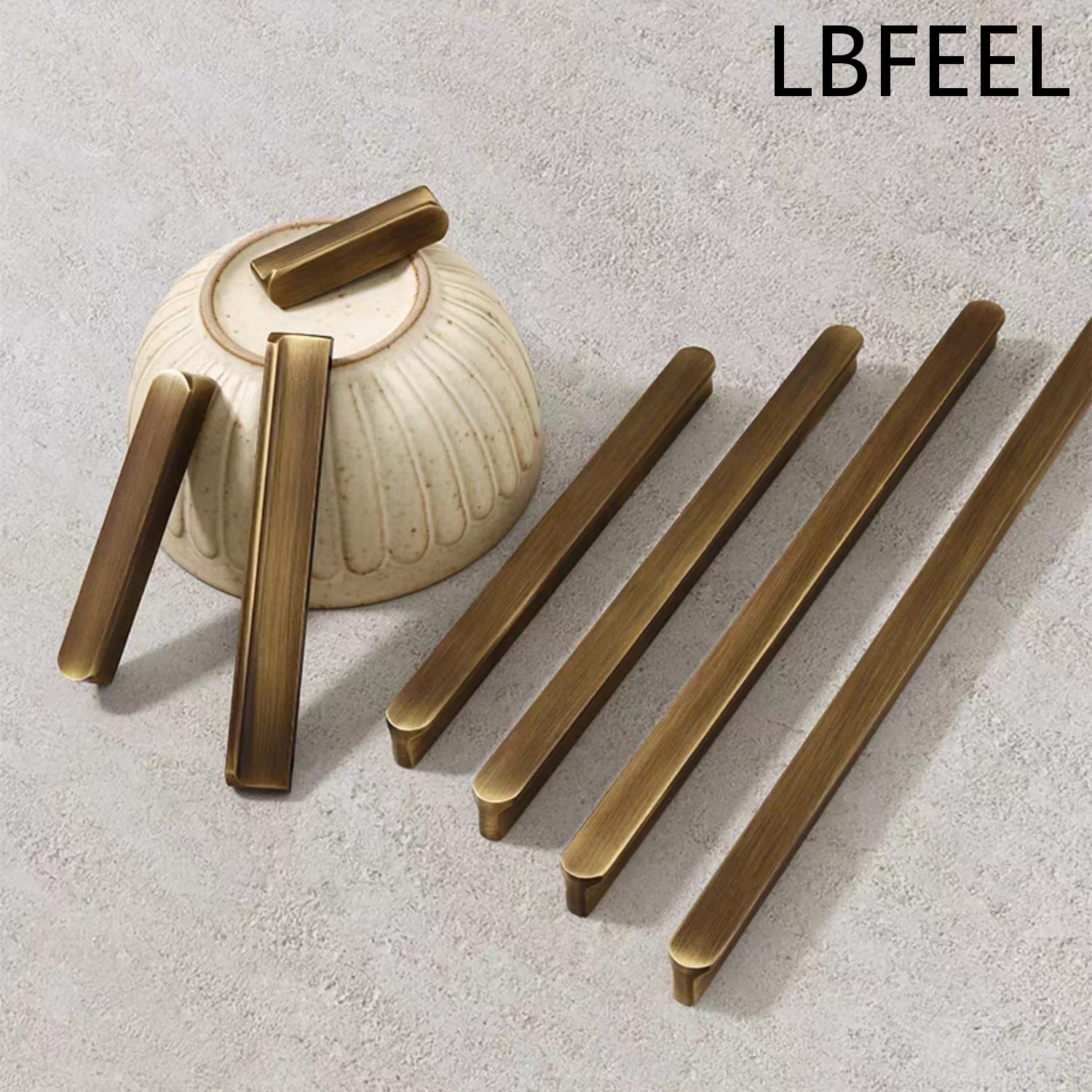 Antike Bronze Schrankgriffe für Möbel Schrank Kleiderschrank Griffe Retro Schrank Schubladengriffe Küchenschrankgriff LBFEEL