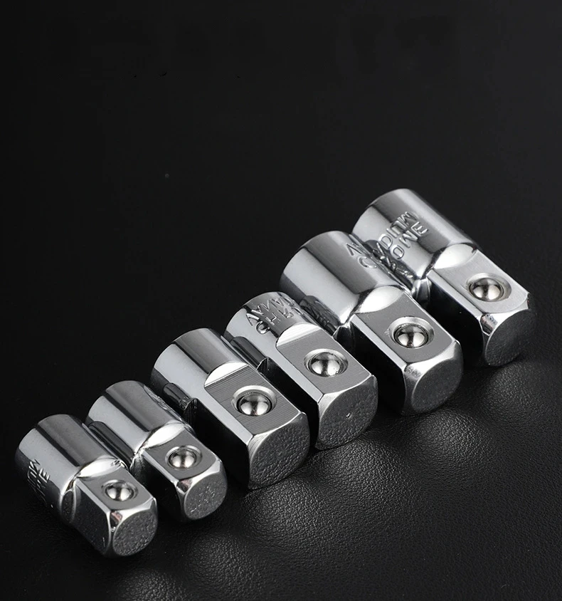 Adaptateur de douille de clé à cliquet 1/2, 1/4, 3/8, convertisseur de douille, adaptateur de douille de clé à cliquet, douille de clé à cliquet, tête de connexion