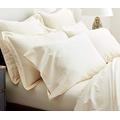 viceroy bedding 100% Egyptian Cotton, BOUTIQUE STRIPE Duvet Cover, CREAM, Double Bed Size, 800 Thread Count