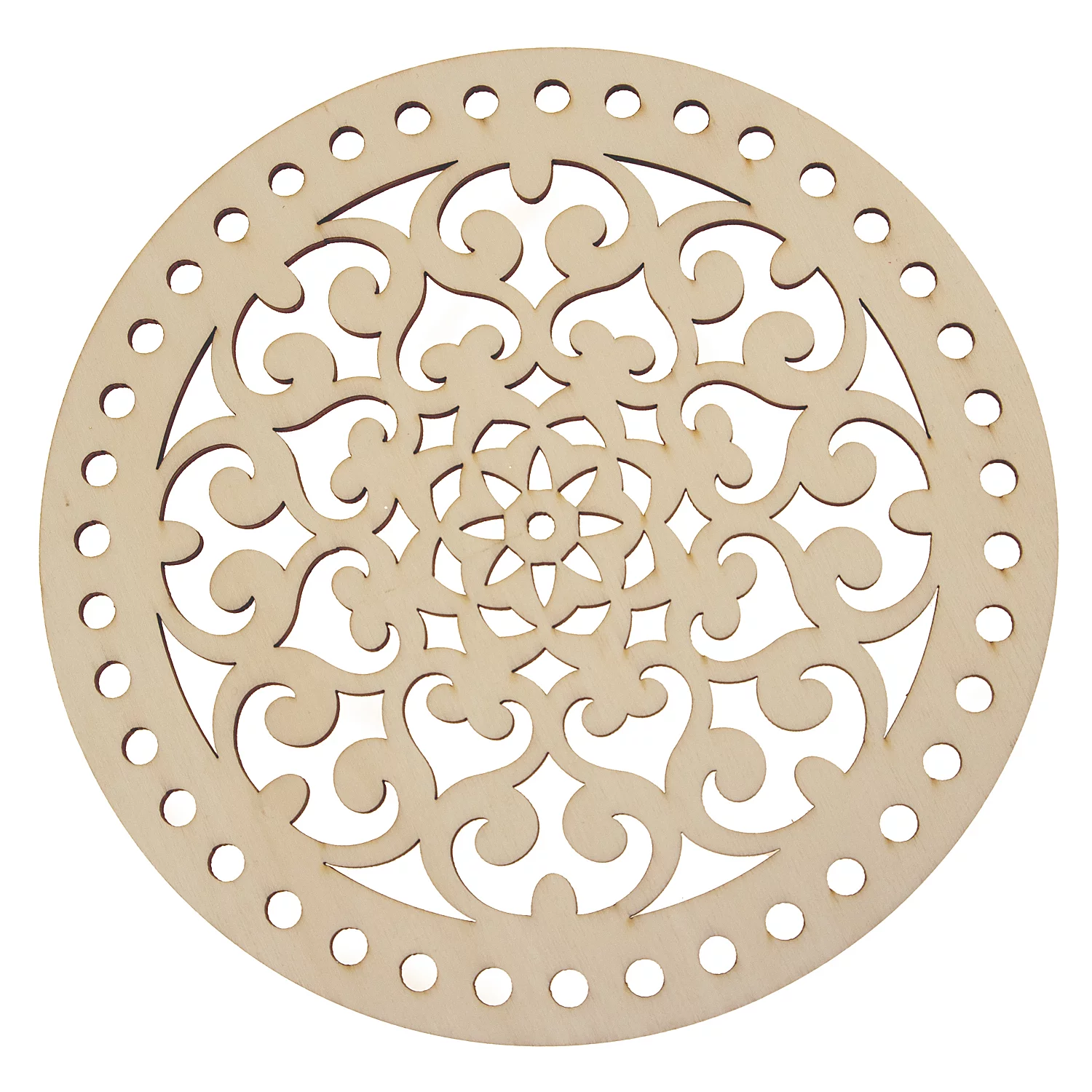 Mandala Häkelbasis, 20 cm Ø