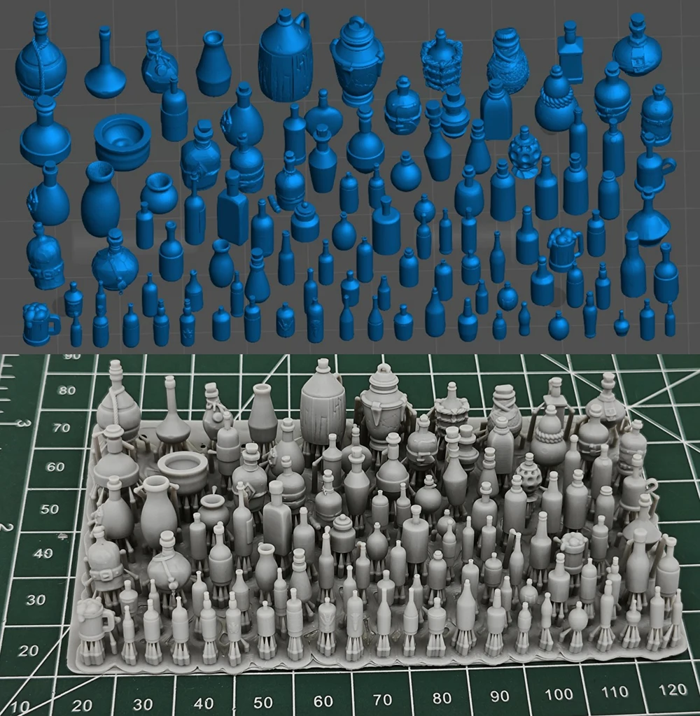 1/35 1/24 Modello Scena Accessori FAI DA TE Stampa 3D Accessori In Resina Scena Fantasy Hobby Che Fanno Strumenti Accessori Modellazione