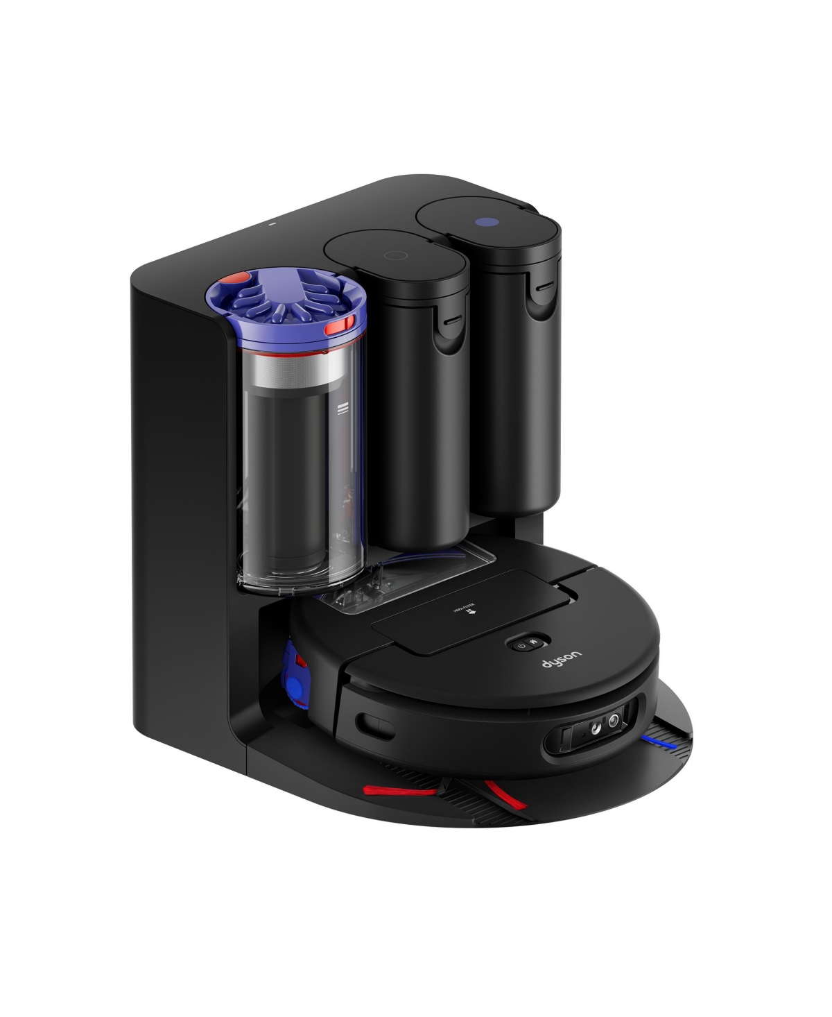Dyson Spot+Scrub Ai Wet and Dry Robot Vacuum | Black/Blue - Black/Blue