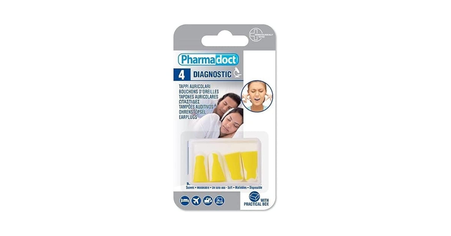 PHARMADOCT tappi per orecchie morbidi 4 St