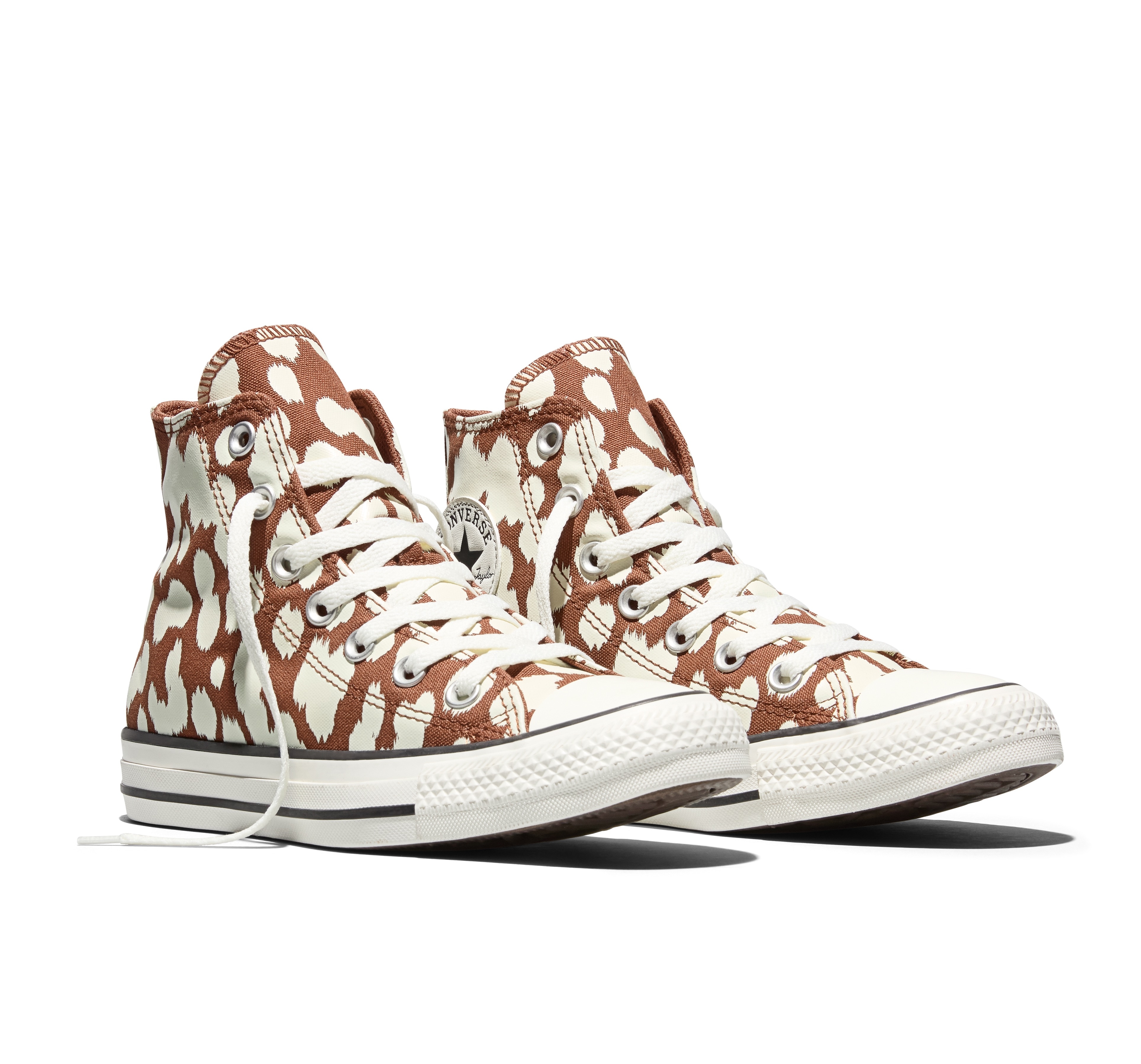 Sneaker CONVERSE "CHUCK TAYLOR ALL STAR COW PRINT", Damen, Gr. 39, unearthed, egret, unearthed, Textil, Schuhe Sneaker