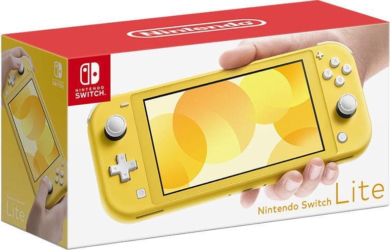NINTENDO SWITCH Spielekonsole "Lite", gelb, B:20,8cm H:9,11cm T:2,84cm, Spielekonsolen