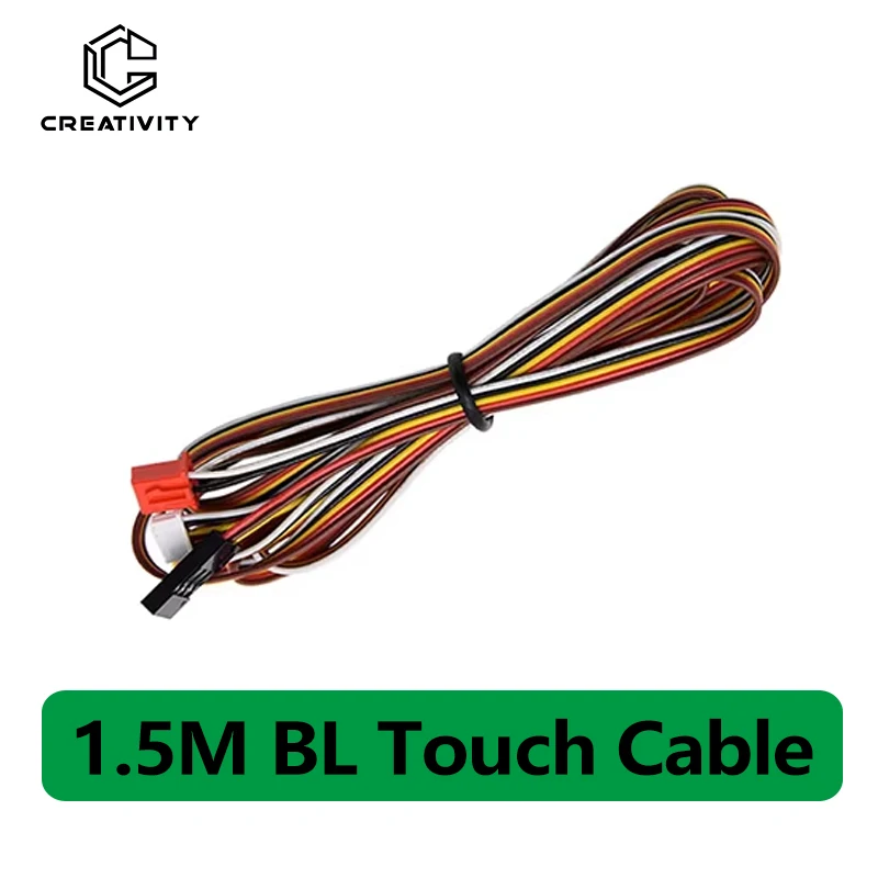 BL Touch Cable Parti della stampante 3D 1.5M/140cm Cavo di prolunga Touch Cavo di livellamento automatico Aggiornamento per Ender 3 CR 10 Kit stampante 3D