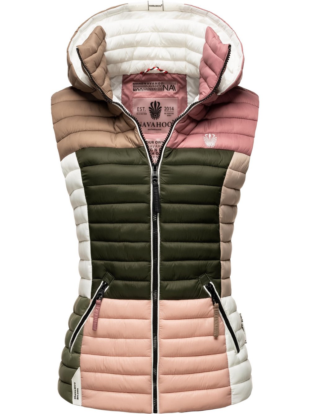 Navahoo Steppweste Damen tanne, XXL Image