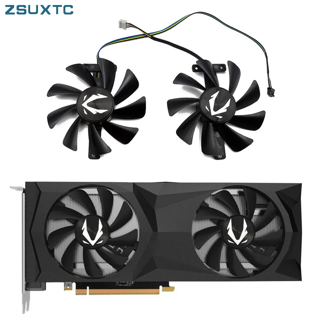 CF9015H12S 4PIN 85 mm GPU-Lüfter für ZOTAC INNO3D RTX 2080ti 2080 Ti 2070 TWIN X2 Grafikkarten-Ersatzlüfter Image