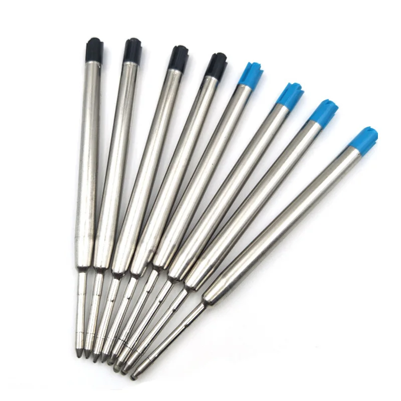 Kugelschreiber-Nachfüllungen Metall-Nachfüllungen für Glattes Schreiben 0,7MM Ersatz-Gel-Tintenpatronen Image