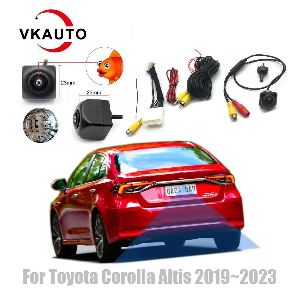 VKAUTO Rückfahrkamera für Toyota Corolla 2019 ~ 2024 Fabrikeinheit Rückfahrkamera hinzufügen HD CCD Nachtsicht Rückfahrkamera Image
