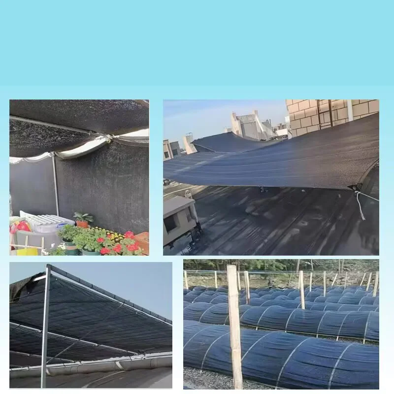 3/6/12Pin Schwarzes Sonnenschutznetz Schattierung 50~90% Gartenpflanze Gewächshaus Schattenabdeckung Schwimmbad Außenmarkisen Terrasse Sonne ﻿ ﻿ ﻿ ﻿ Image
