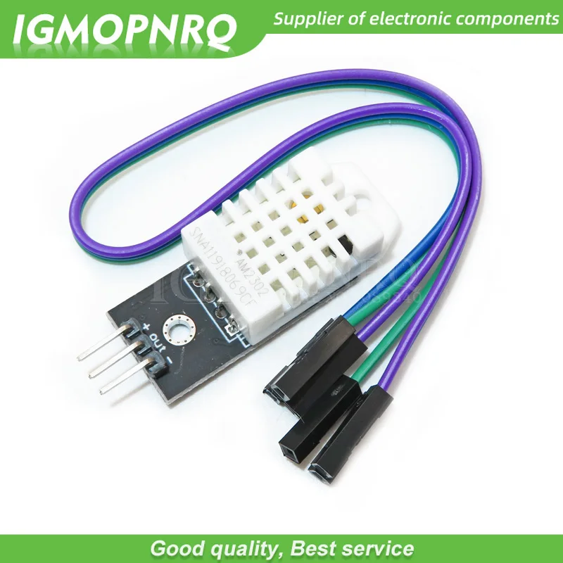 1 stücke DHT22 Digitale Temperatur und Feuchtigkeit Sensor AM2302 Modul + PCB mit Kabel Dropshipping Image