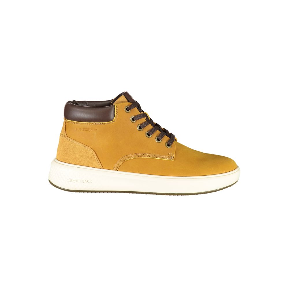Lumberjack Gelbe Polyurethan Herren Sneaker