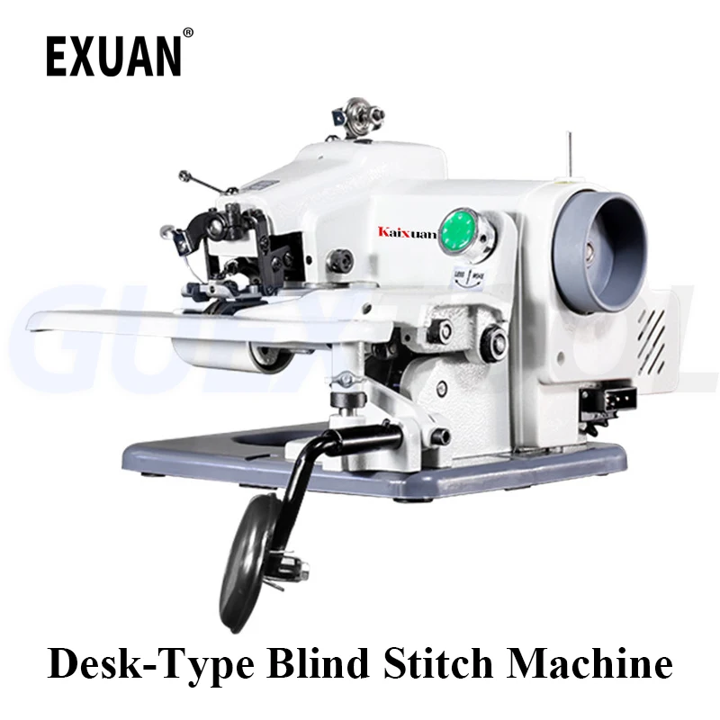 KX500 Maison Machine à coudre Machine de couture aveugle de bureau Machine à coudre à entraînement direct Manches et pantalons Machine à coudre à couture aveugle Machine à coudre à couture à couture à