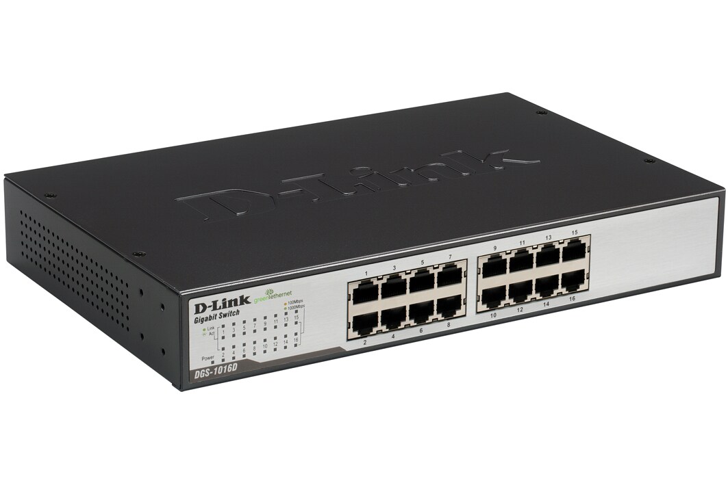 D-Link DGS-1016D 16 Port Gigabit Switch Image