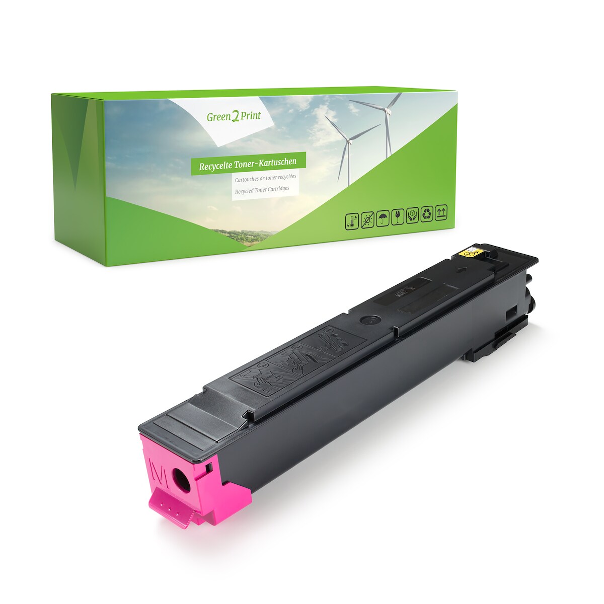 Green2Print Toner magenta ersetzt Kyocera TK-5215M, 1T02R6BNL0 passend für Kyocera TASKalfa 406CI Image