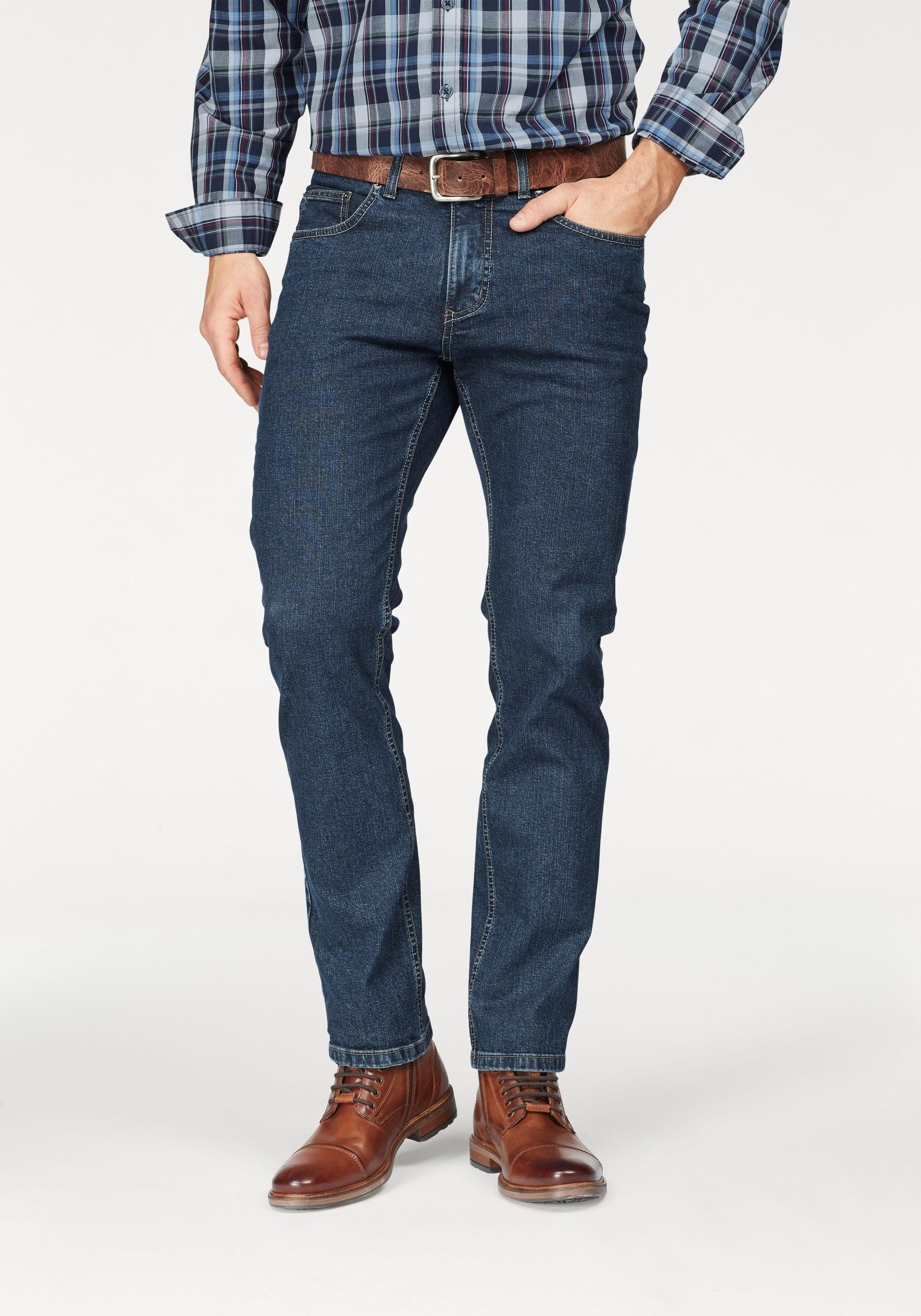 Stretch-Jeans "Ron", Damen, Gr. 34, Länge 30, grau (schwarz, stone), Denim/Jeans, Obermaterial: 98% Baumwolle, 2% Elasthan, PIONEER AUTHENTIC JEANS, normal lang, Jeans, Straight Fit, Topseller Image