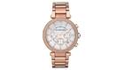 Michael Kors Women's MK5491 Gold Stainless-Steel Quartz Watch with White Dial