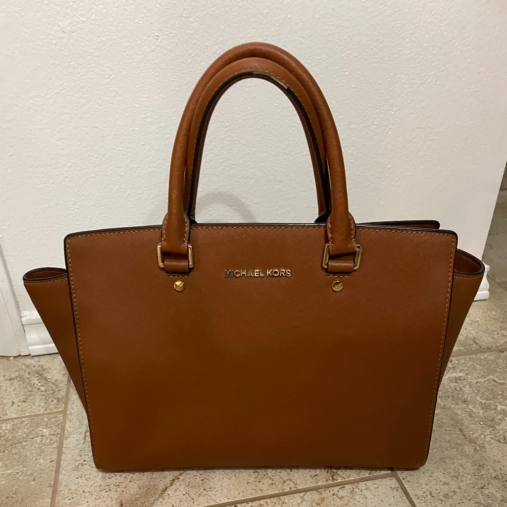 Michael Kors Bags | Brown Michael Kors Handbag | Color: Brown/Tan | Size: Os