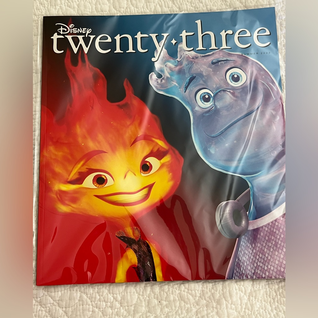 Disney Other | Disney D23 Summer 2023 Magazine | Color: Gold | Size: Os