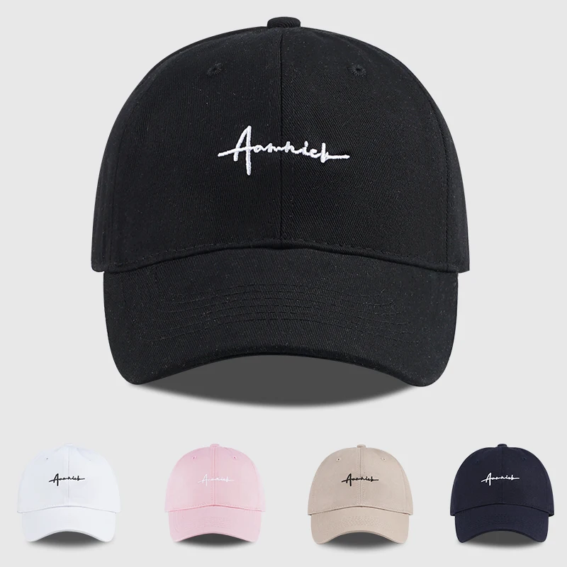 Eine bestickte Baseballkappe, leicht, atmungsaktiv, minimalistisch und stilvoll, perfekt für tägliche Ausflüge und zum Angeln, ideal für den Urlaub. Image