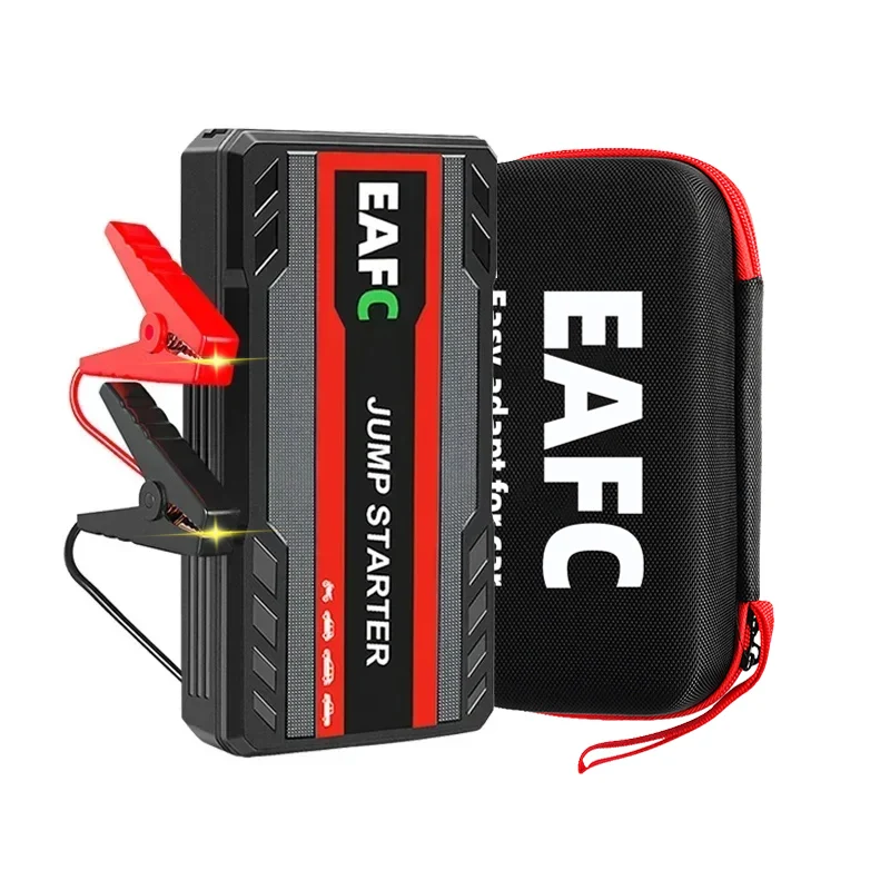 EAFC Auto Starthilfe Power Bank Auto Batterie Starter 600A12V Auto Start Gerät mit LED-Licht Für Auto Batterie Booster Buster Image