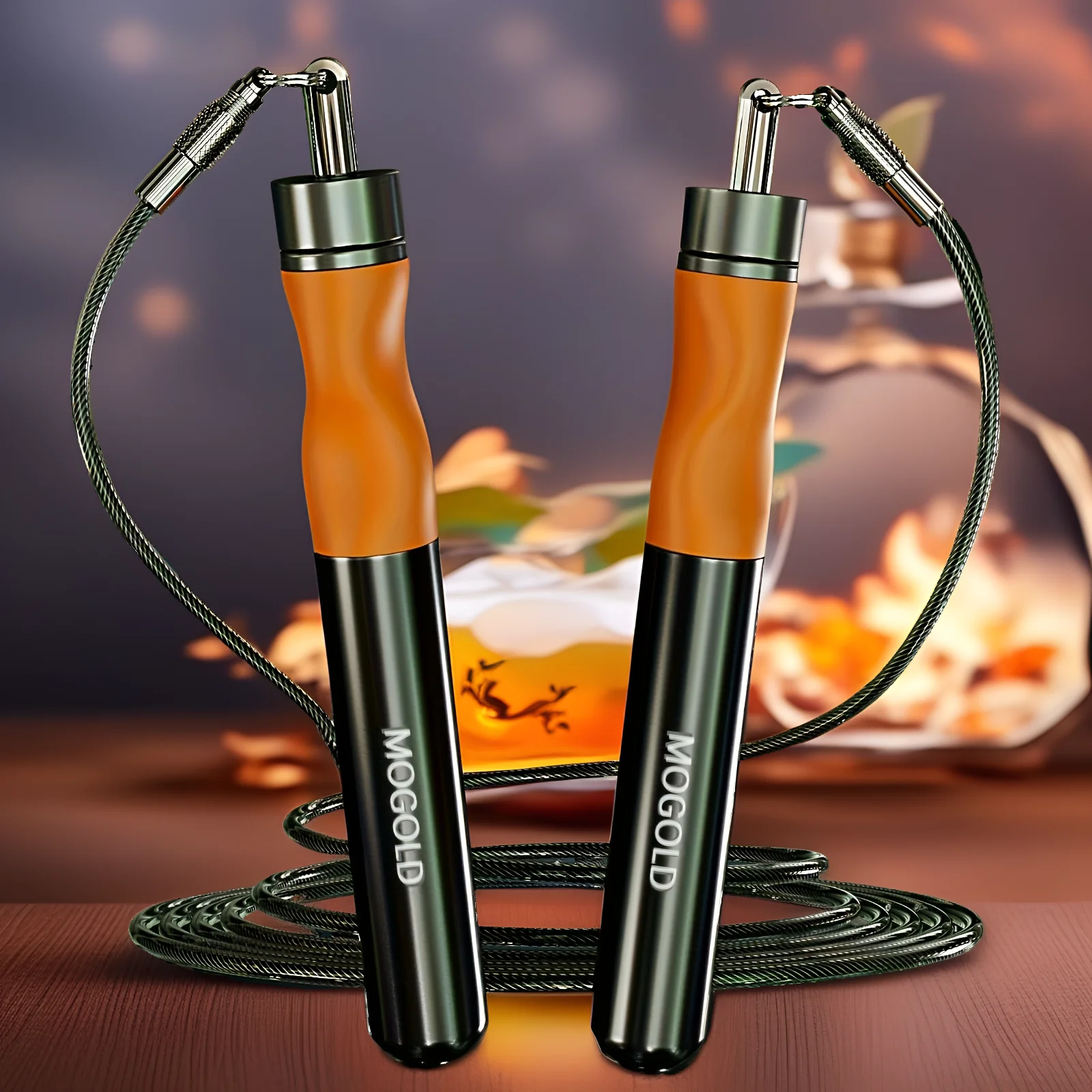 Sport-Springseil Boxen Ersatz-Sportgeräte Bodybuilding Gewichtetes Crossfit-Sportgerät für Männer Bodybuilding-Sport Springseil mit Gewichten Fitness-Studio M