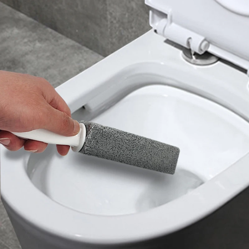 Schwimmende Stein-WC-Reinigungsbürste aus Kunststoff für Bad, Fliesen, Waschbecken, Kalkenschuppen, Fleckenentfernung, Badezimmer-Reinigungswerkzeuge, Neu, 1 Stück