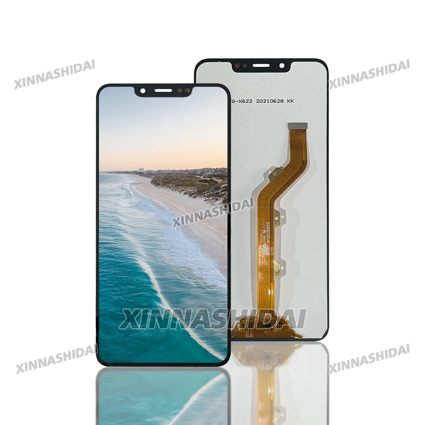 Neuer Bildschirm für Infinix X624 LCD-Display Touchscreen-Digitizer-Ersatzteil für X624 LCD-Teile