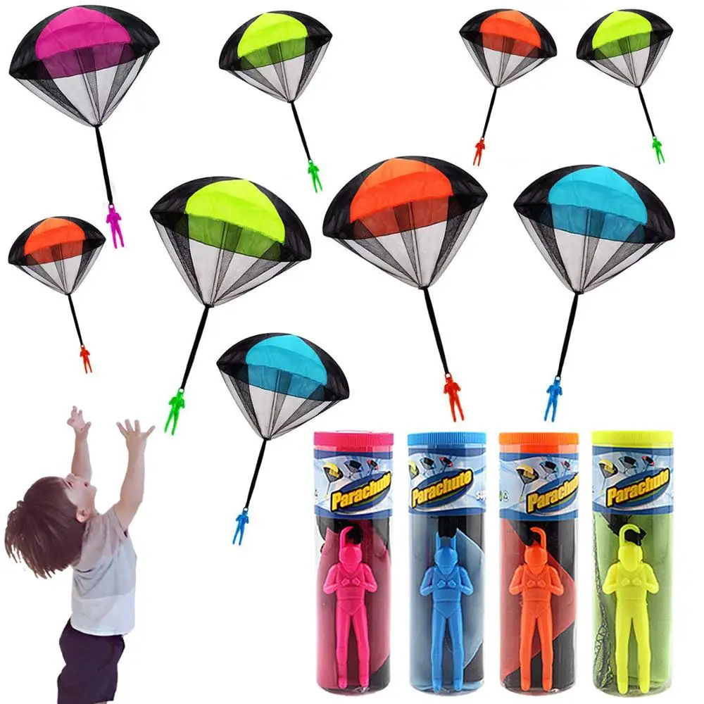 Lancer un mini - soldat parapluie de camouflage jeux de jouets pour enfants jeux de plein air Éducation parapluie de vol jeux de jouets pour enfants