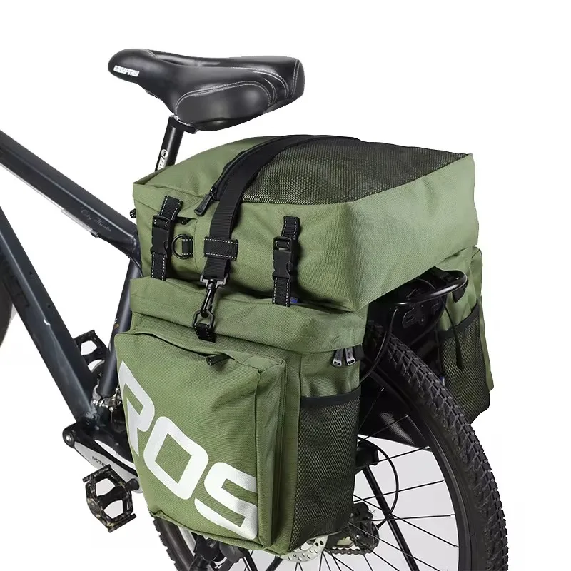 Fahrradträger-Gepäckträger-Tasche Multifunktion ale Rennrad-Gepäck tasche Hecksack-Kofferraum tasche mit wasserdichter Regen hülle Image