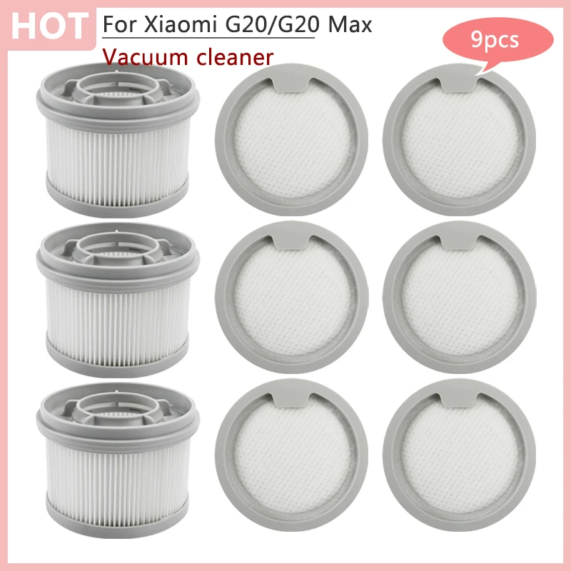 Für Xiaomi G20 / G20 Max Innen Ersatzteile Vorfilter Post-filter Handheld Staubsauger Hepa-Filter Ersatzteile Image