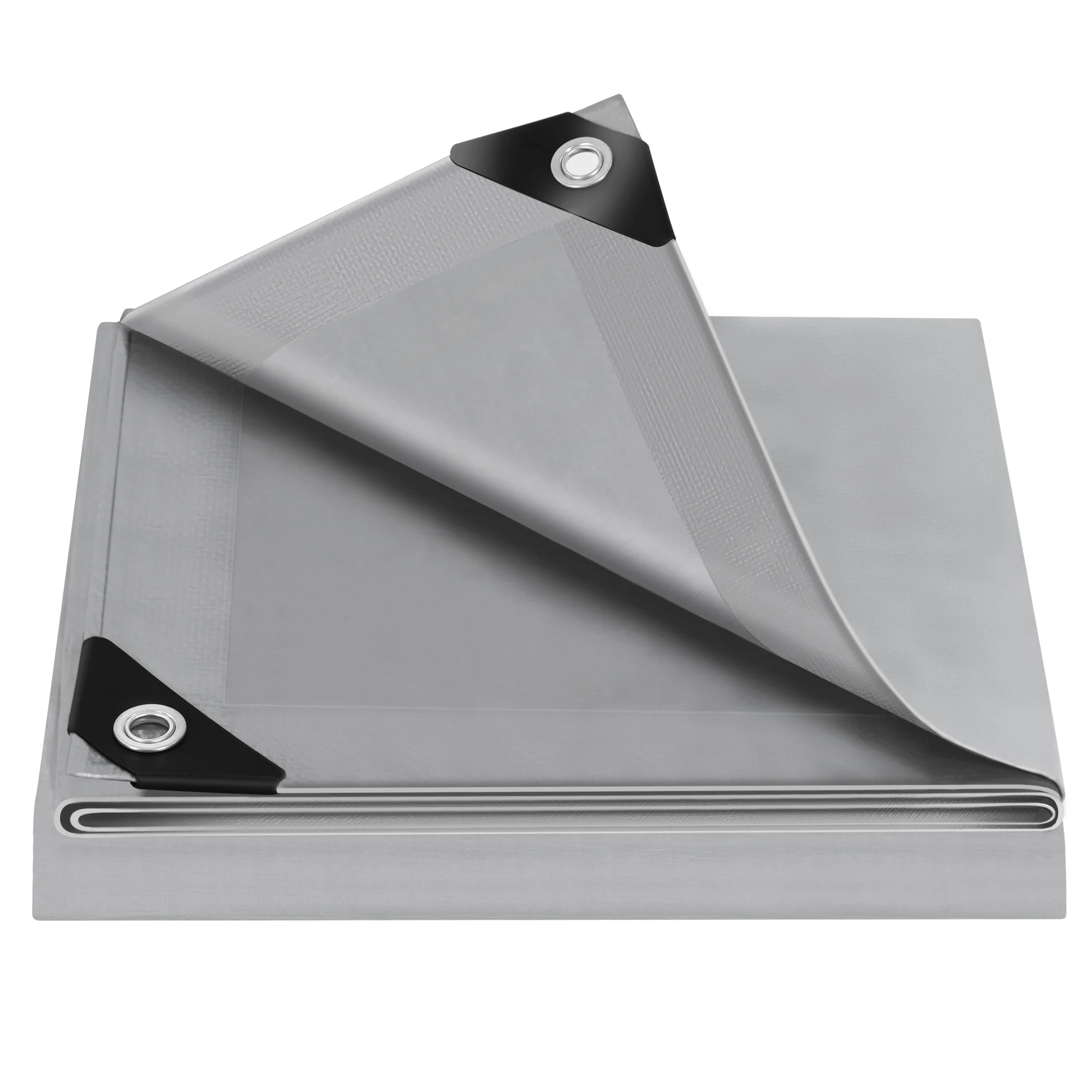 WOLTU Robuste, wasserdichte Plane, UV-/wetterbeständige Abdeckung mit Metallösen für Autos, Garten, Pool, Holz, Outdoor-Regenschutz Image