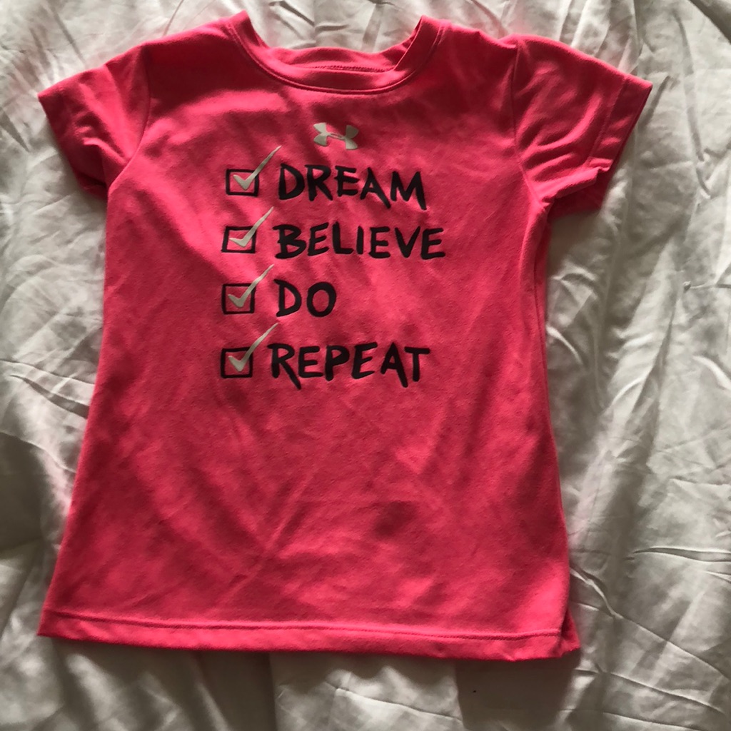 Under Armour Shirts & Tops | Girls Work Out Attire | Color: Red/Pink | Size: 5g