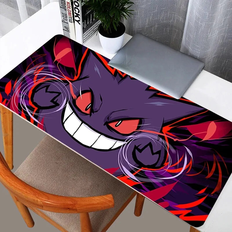 XXL Mauspad Gengar Gamer Tastatur-Mausunterlage PC Computer Schreibtischunterlage Gaming-Matte Mauspads für CS GO LOL 900x400 Langlebig Image