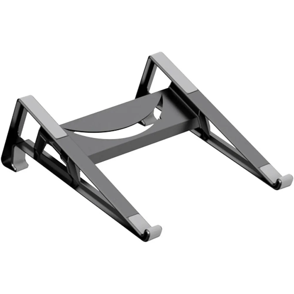 Laptop-Ständer, 2-in-1-Laptop-Ständer, tragbarer vertikaler Halter für den Schreibtisch, bis zu 17,3 Zoll, Schreibtischzubehör Image