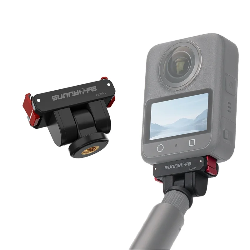 Magnetischer Adapter-Halter für DJI OSMO 360/Action 5Pro/4/3/2 Schnellwechsel-Halterung Kamera-Stativ-Adapter Zubehör Image