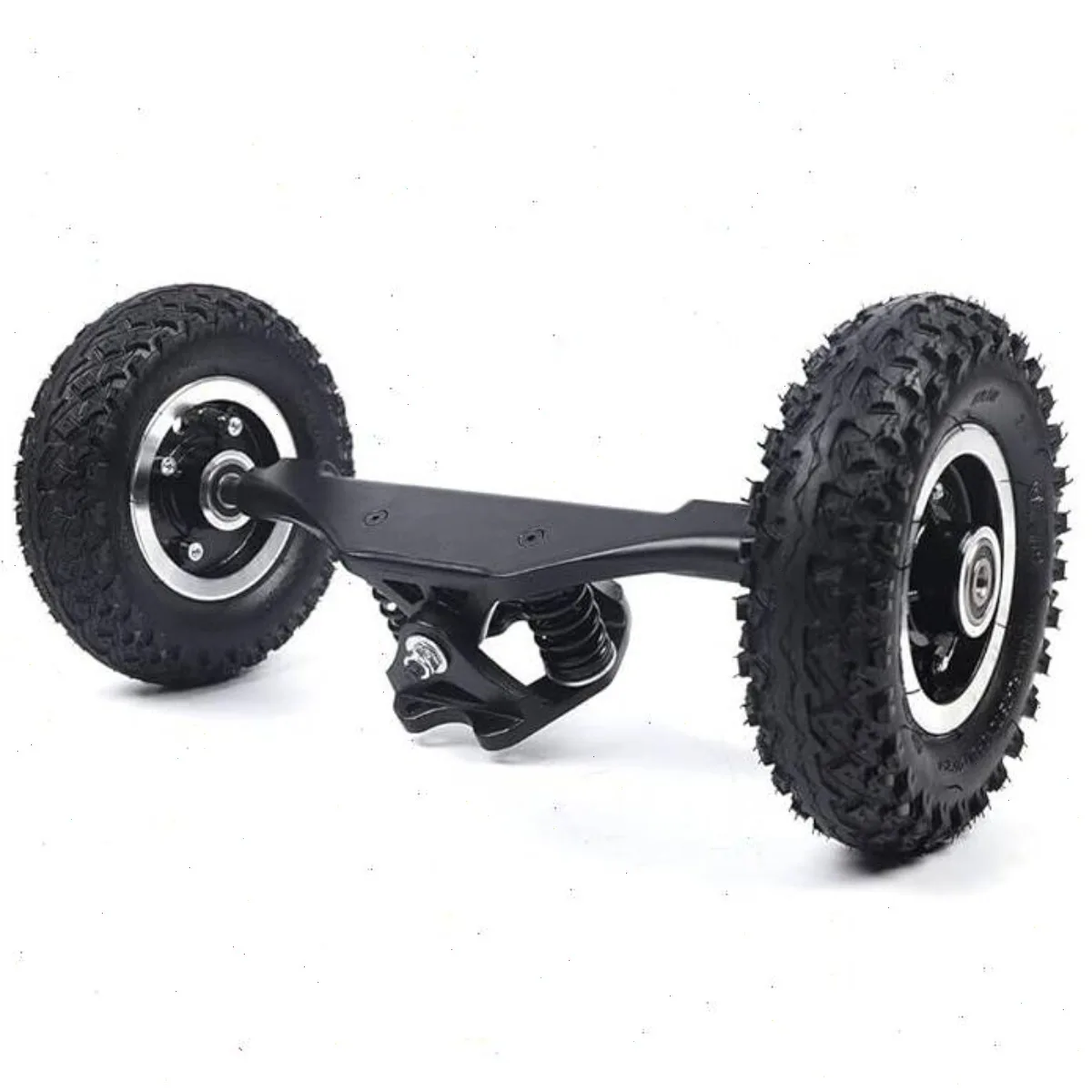 Ersatzräder 8 Zoll, Elektroroller-Räder aus Aluminiumlegierung, Vorder- und Hinterräder mit Vordergabel-Achshalterung, 100kg Tragkraft Image