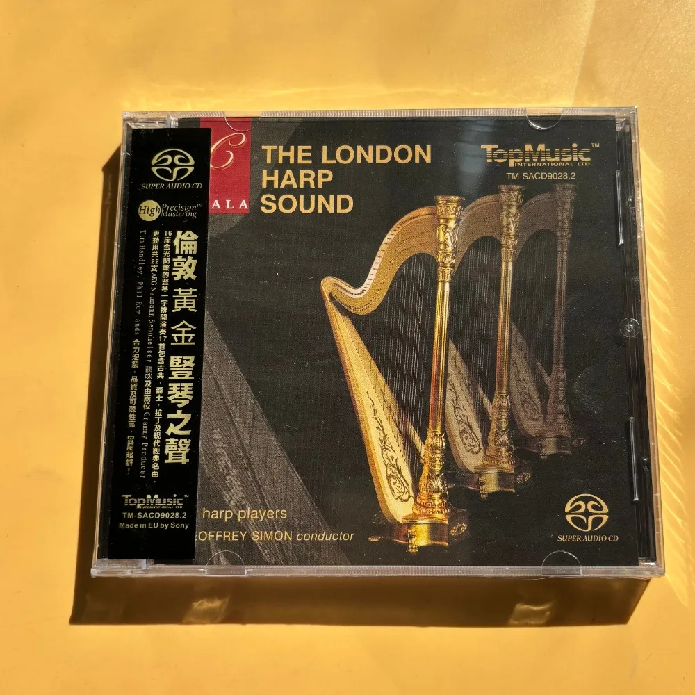 The London Harp Sound 16 London Harpists CD Audiophile Harp Music Klassische Instrumentalmusik Brandneu, versiegelt, auf Lager Image