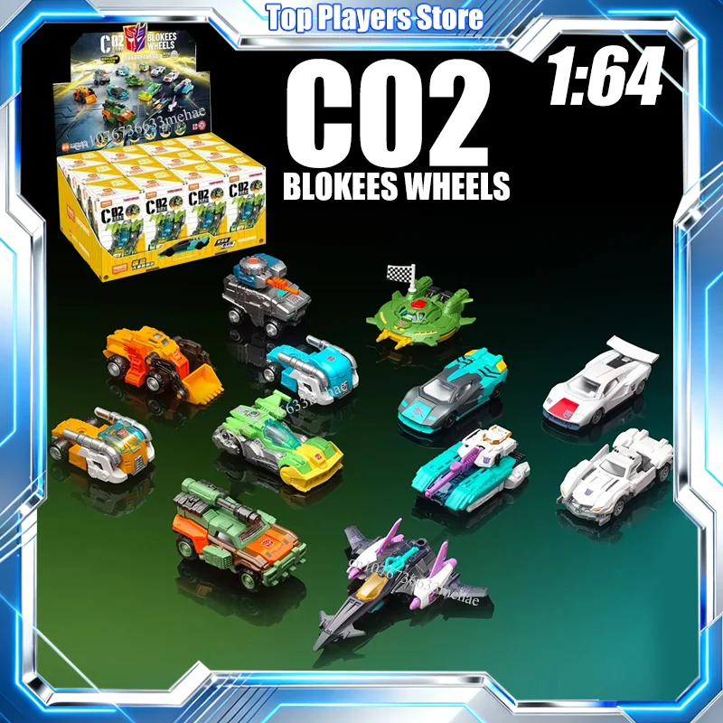 Original Transformers Modellauto Blind Box Spielzeug C02 Mystery Box Springer Bausatz Roadbuster Overlord Räder Auto Geschenke Image