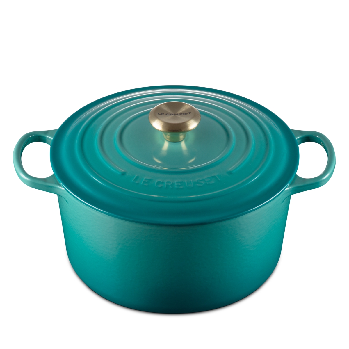Le Creuset 6.5-Quart Deep Enameled Cast Iron Dutch Oven - Bleu Riviera