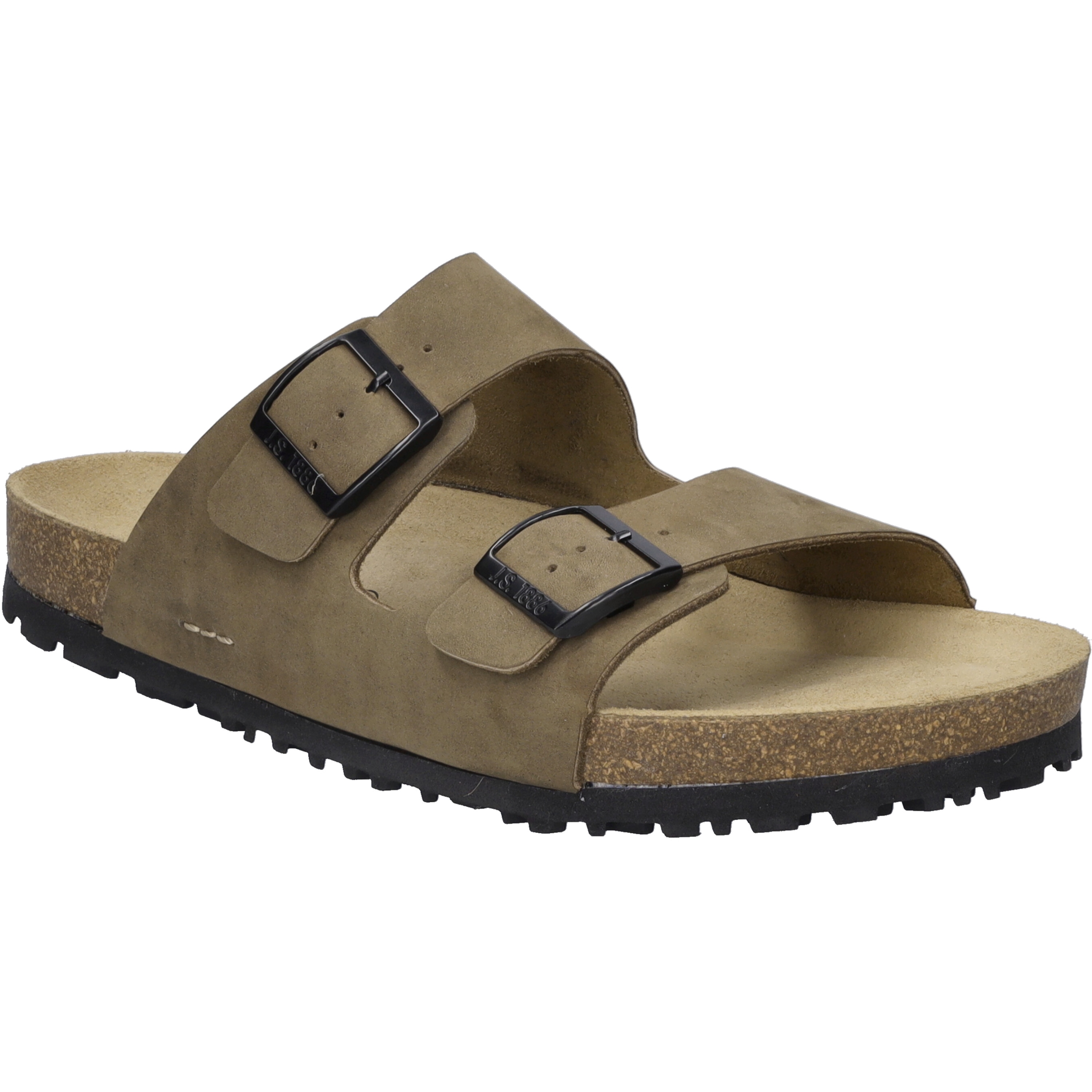 Sandale JOSEF SEIBEL "Josef 01, bosco", Herren, Gr. 42, grün (bosco), Obermaterial: 100% Rindsleder Leather cow., Schuhe Sandale Image