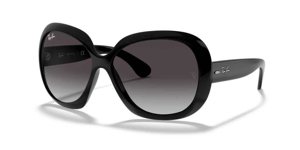 Rb4098 Jackie Ohh Ii Oversized Sunglasses, Black/grey Gradient, 60 Mm - Black - Ray-Ban Sunglasses