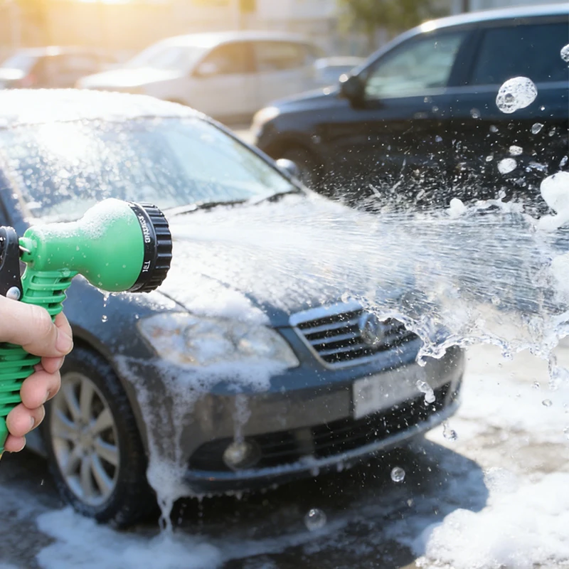 Gartenbau-Wasserpistole, 7-Funktions-Schlauchzubehör, Sprinkler-Wasserpistole, Gartenbau-Bewässerungswasserpistole, Reinigungswerkzeuge Image